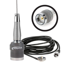 Rugged VHF Antenna Kit with 1/2 Wave No Ground Plane (NGP) Antenna & NMO Mount