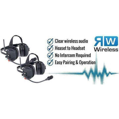 Rugged Wireless Double Talk Dual Headset Intercom System