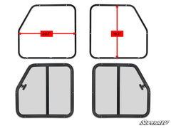SuperATV Sliding Window Insert for SuperATV Poly Cab Doors