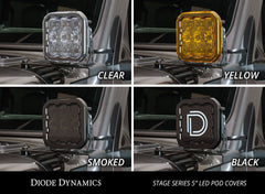 Diode Dynamics SS5 LED Pod Cover, Yellow (one) DD7219