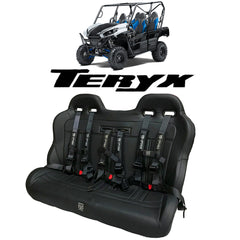Teryx 4 Rear Bench Seat (2012-2025) W Harnesses - UTVMA