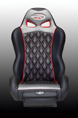 Triple X Seats Polaris RZR Bucket Seats w/ Venom Stitch