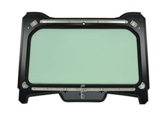 Black Vented Glass Windshield for Polaris RZR Turbo "S" Model with Wiper