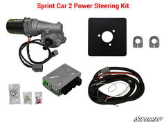 SuperATV Universal Sprint Car Power Steering Kit (220 W)