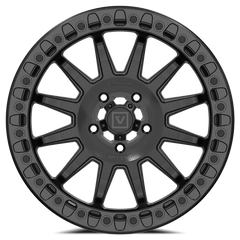 V09 Brushed Charcoal UTV Beadlock - Valor Offroad
