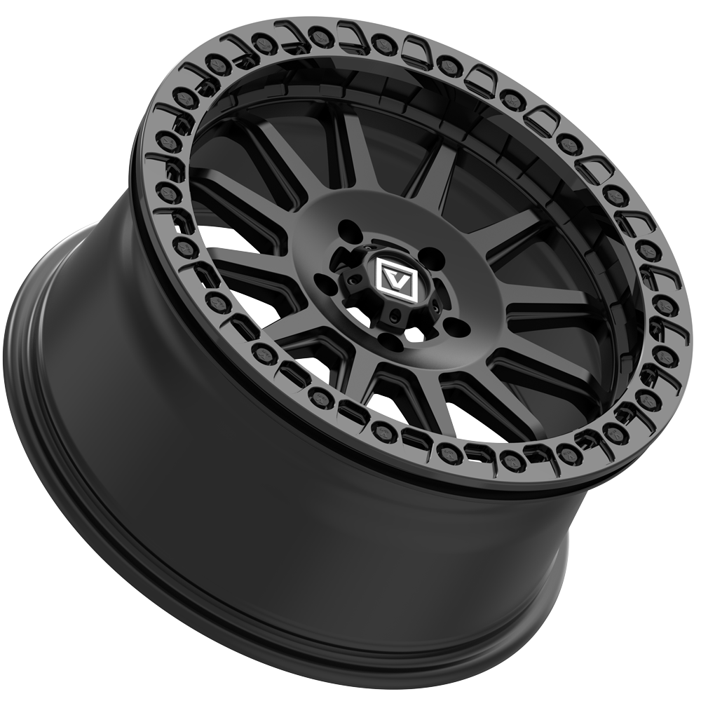 V09 Satin Black UTV Beadlock - Valor Offroad