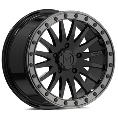 V06 Gloss Black UTV Beadlock - Valor Offroad