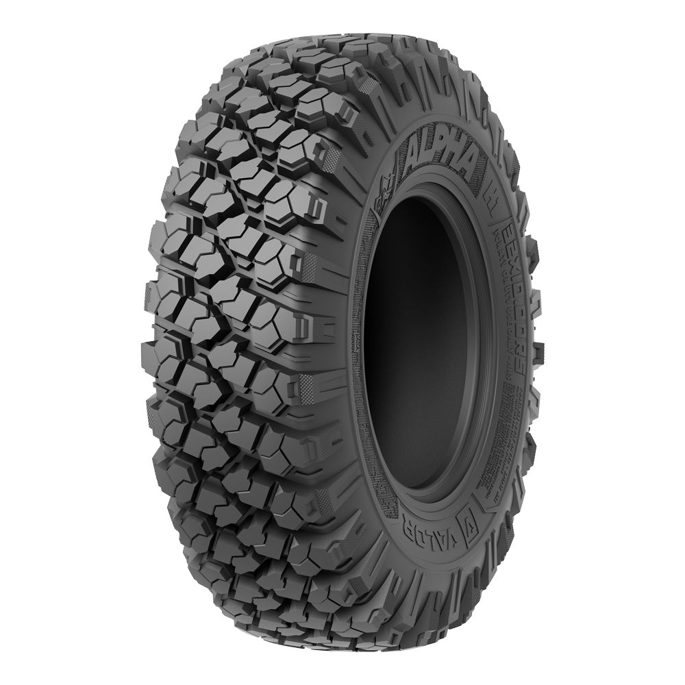 Alpha wheel and Tire kit - 30" Alpha on 14x7 V14 DT - Valor Offroad