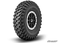 SuperATV Sticky XT Warrior Tires 32x10x15 on 15x10 Healy Lock Series Beadlock Wheels 4/156 Pattern