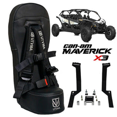 Maverick X3 and X3 Max Front/Rear Bump Seat (2017+) - UTVMA