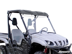 SuperATV Yamaha Rhino Scratch Resistant Full Windshield