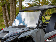 SuperATV Yamaha Wolverine X4 850 Scratch-Resistant Full Windshield